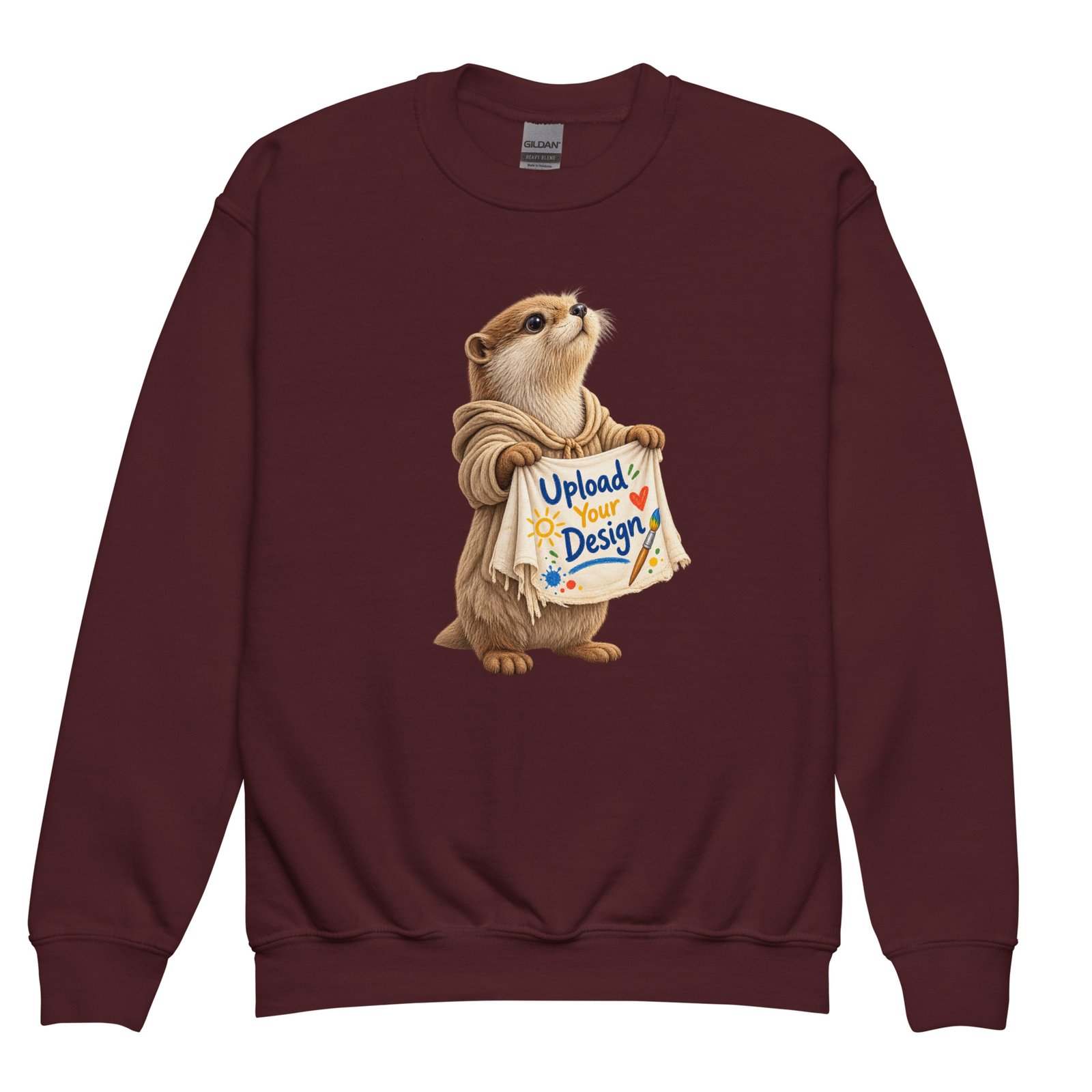 Youth crewneck sweatshirt - Image 3