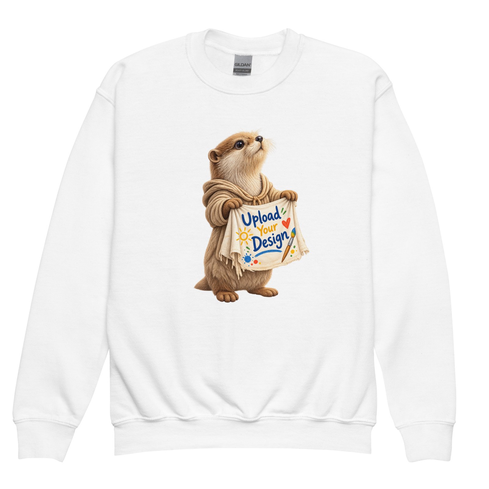 Youth crewneck sweatshirt - Image 8